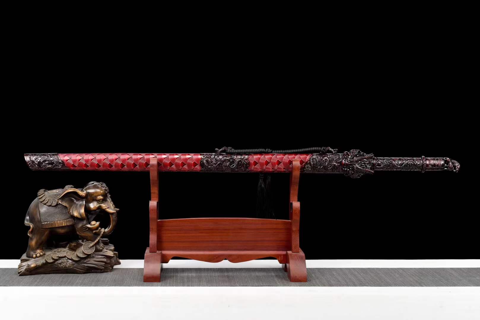 boxkatana Handmade Dragon King Battle Blade With Exclusive mold opening