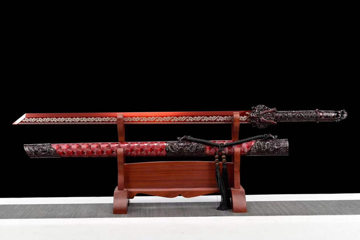 boxkatana Handmade Dragon King Battle Blade With Exclusive mold opening