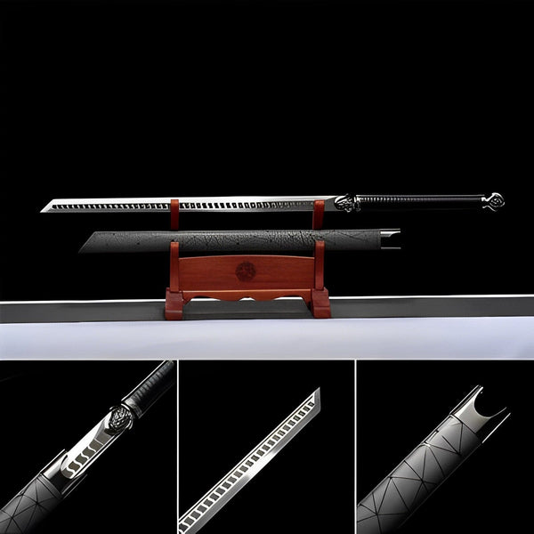 boxkatana Handmade Dragon's Breath High Manganese Steel Chinese Sword
