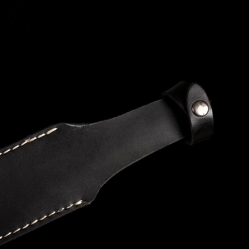 Handmade Dragon Scale Gun Pattern Steel One-piece forging – BoxKatana