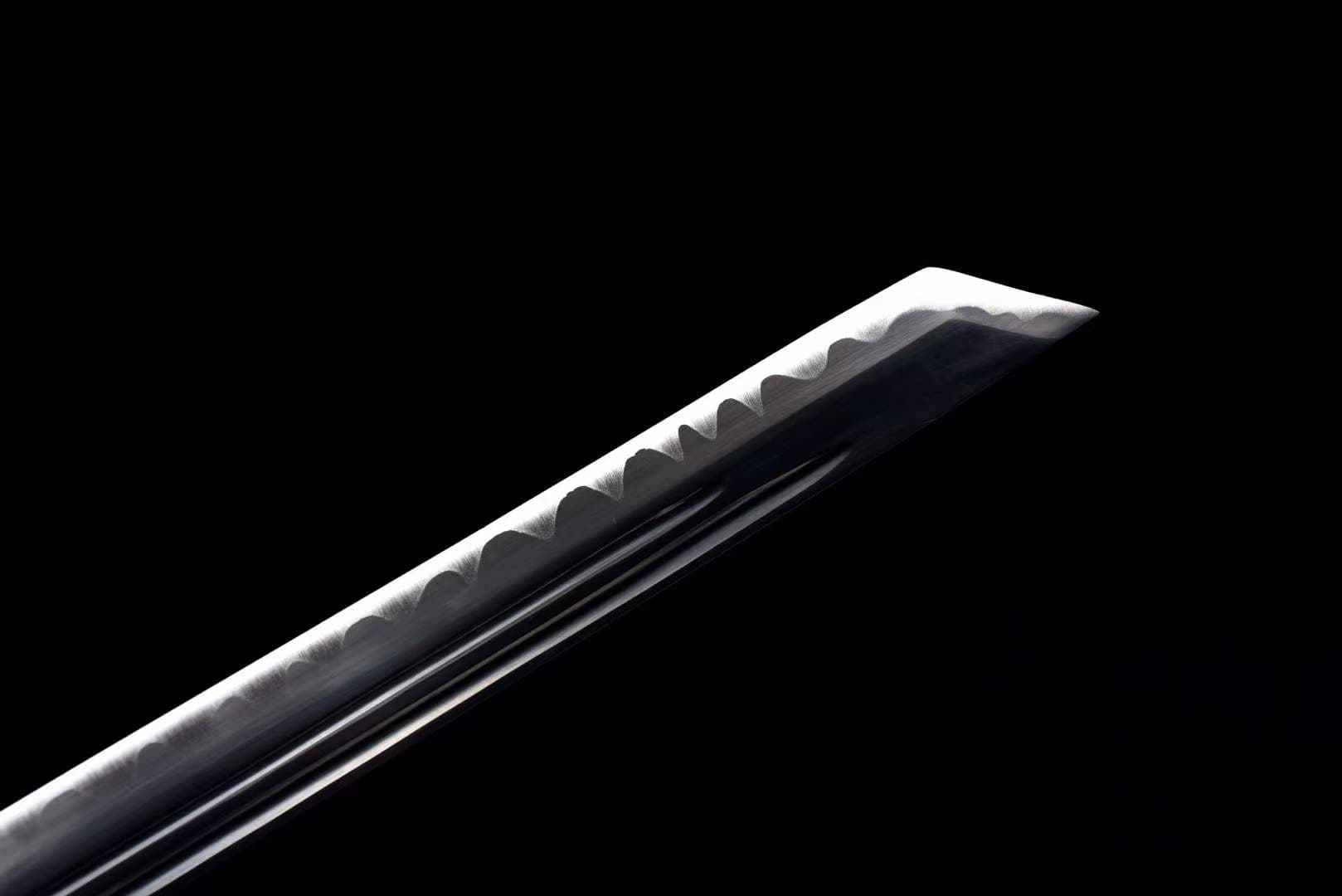 boxkatana Handmade Dragon Slayer Manganese Steel Chinese Sword With Black Blade