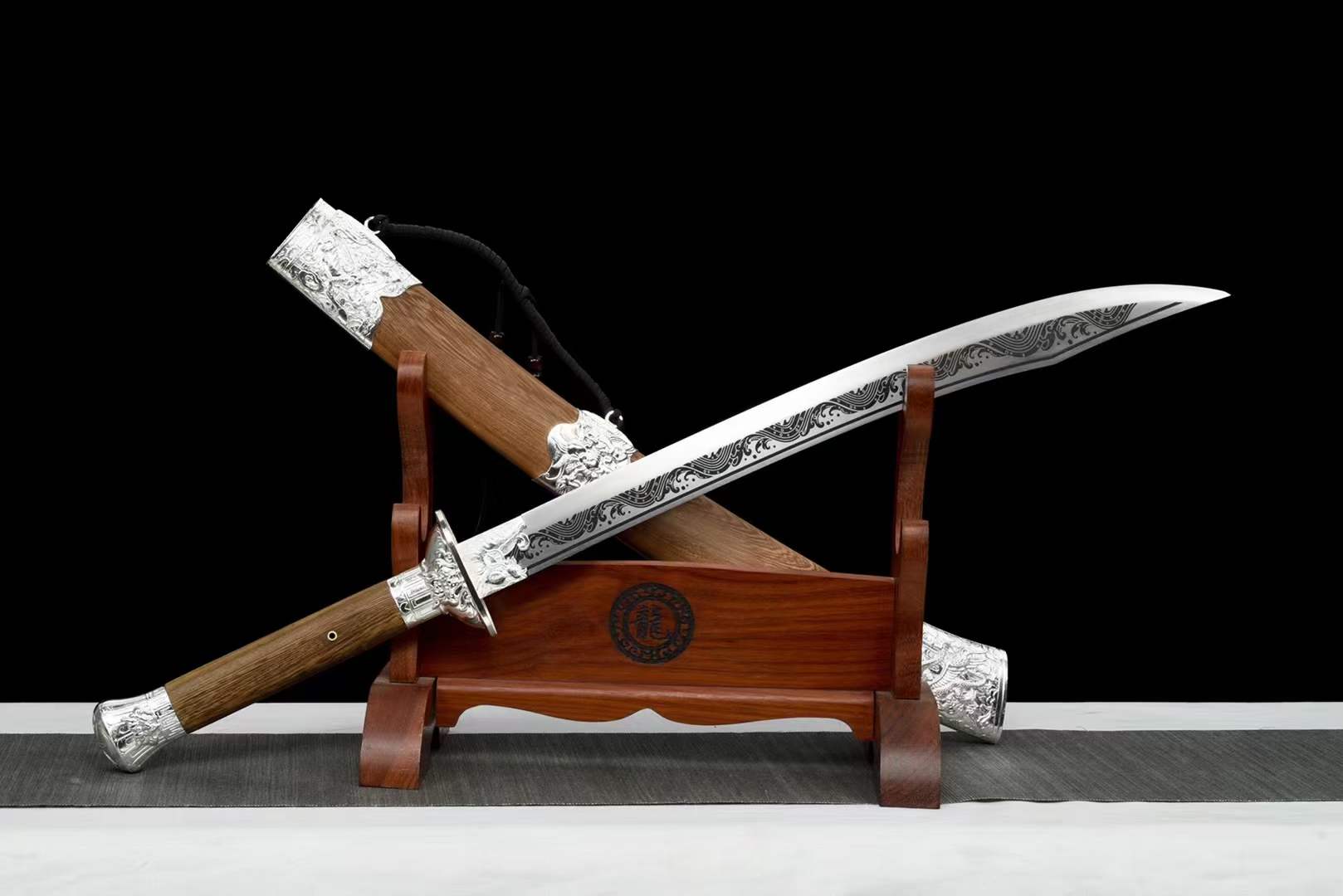 boxkatana Handmade Dragon & Tiger Treasure Sword