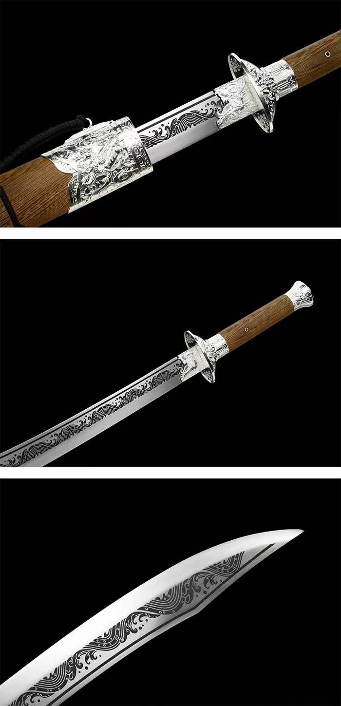 boxkatana Handmade Dragon & Tiger Treasure Sword