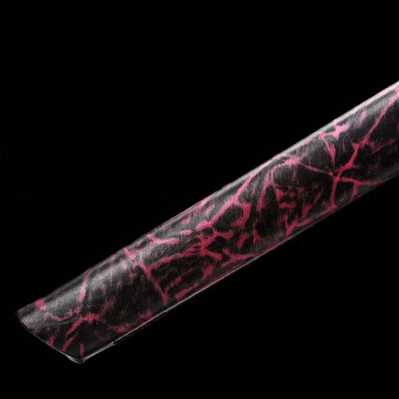 boxkatana Handmade Flame-Eating Wolf Fury Manganese Steel Chinese Sword