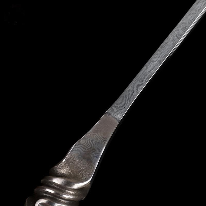 Handmade God of War Pattern Steel One-piece forging – BoxKatana