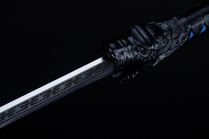 boxkatana Handmade High Manganese Steel Devil Wolf Tang Sword