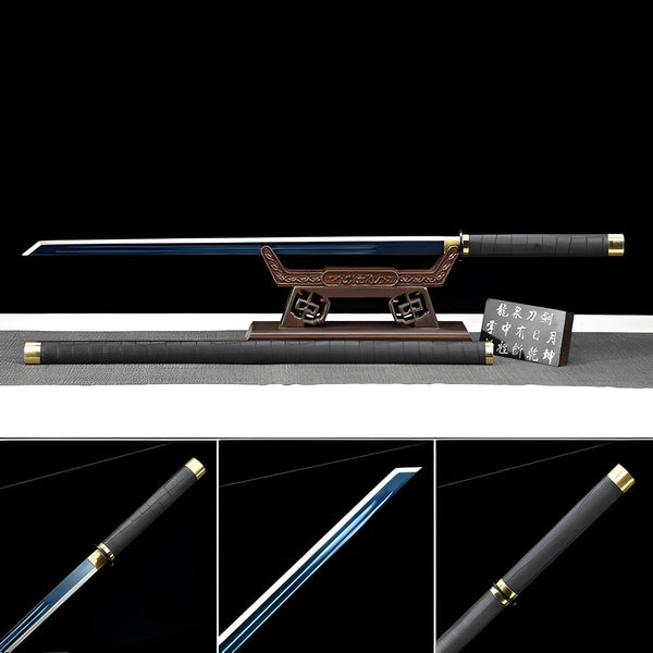 boxkatana Handmade High Manganese Steel Western Tang Heng Sword
