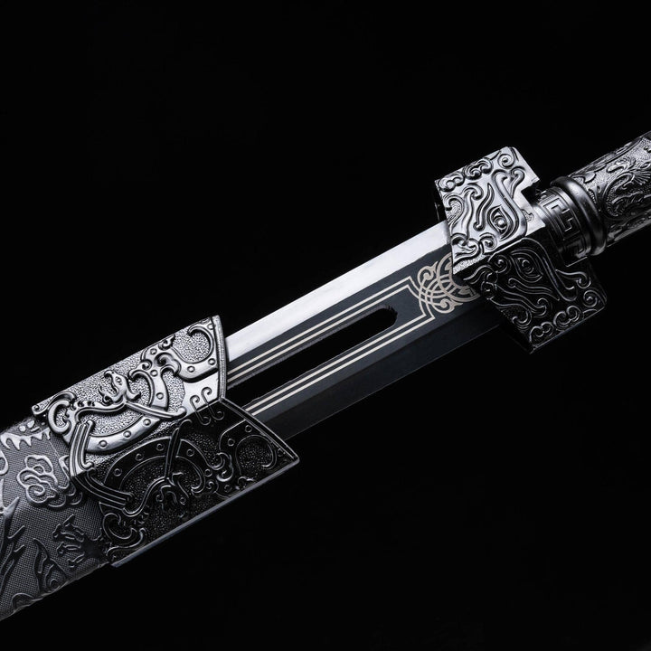 boxkatana Handmade High-performance Manganese Steel Ice Psionic Chinese Sword