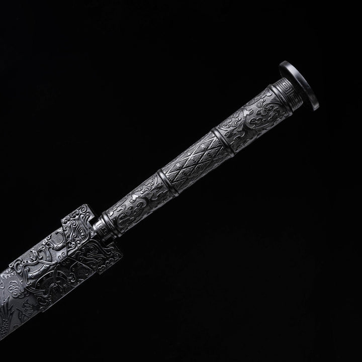 boxkatana Handmade High-performance Manganese Steel Ice Psionic Chinese Sword