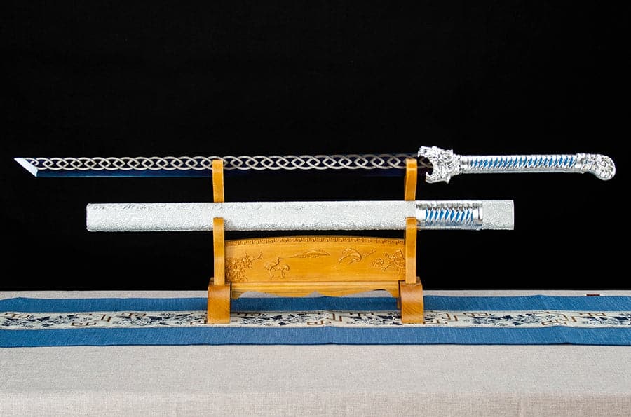 boxkatana Handmade High-performance Manganese Steel Murong  Chinese Sword
