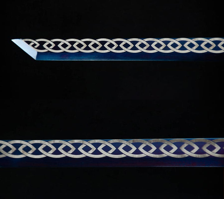 boxkatana Handmade High-performance Manganese Steel Murong  Chinese Sword