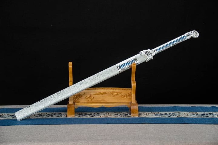 boxkatana Handmade High-performance Manganese Steel Murong  Chinese Sword