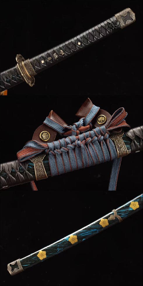 【新品】大刀洗 THE TACHIARAI SHELLY AGED15YEARS Handmade Japanese Tachi Odach Thousand Feathers 1060 High
