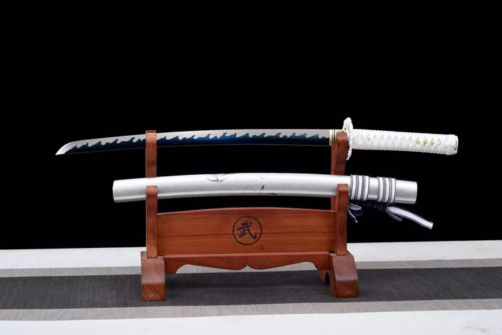 boxkatana Handmade Japanese Wakizashi 魚 Short Sword Manganese Steel