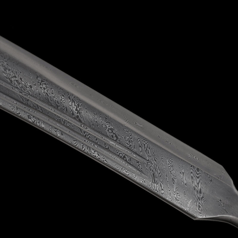 boxkatana Handmade 陌刀 Pattern Steel One-piece forging