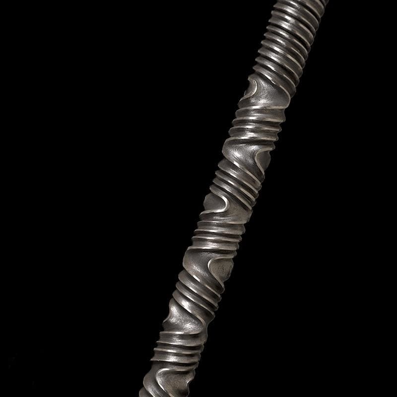 Handmade 马槊 Pattern Steel One-piece forging – BoxKatana