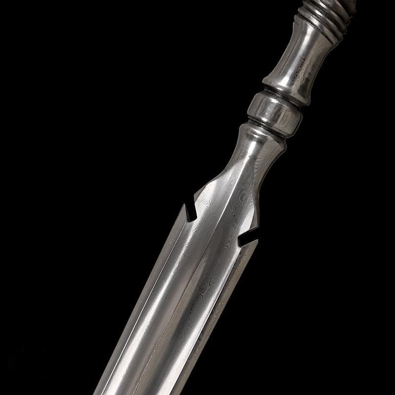 boxkatana Handmade 马槊 Pattern Steel One-piece forging
