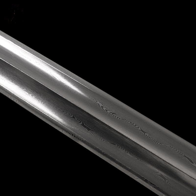 boxkatana Handmade 马槊 Pattern Steel One-piece forging