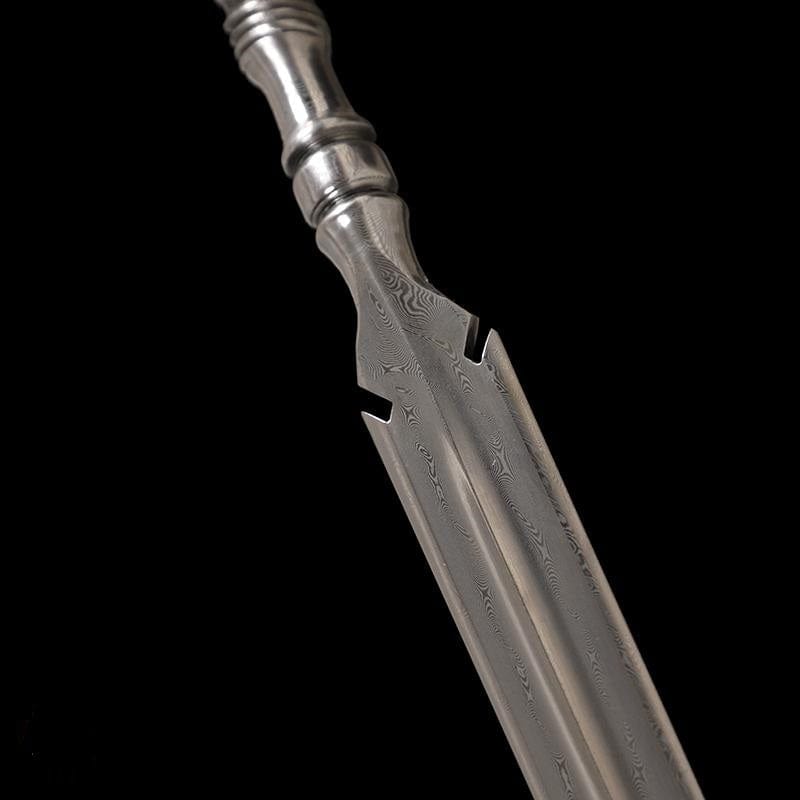 boxkatana Handmade 马槊 Pattern Steel One-piece forging