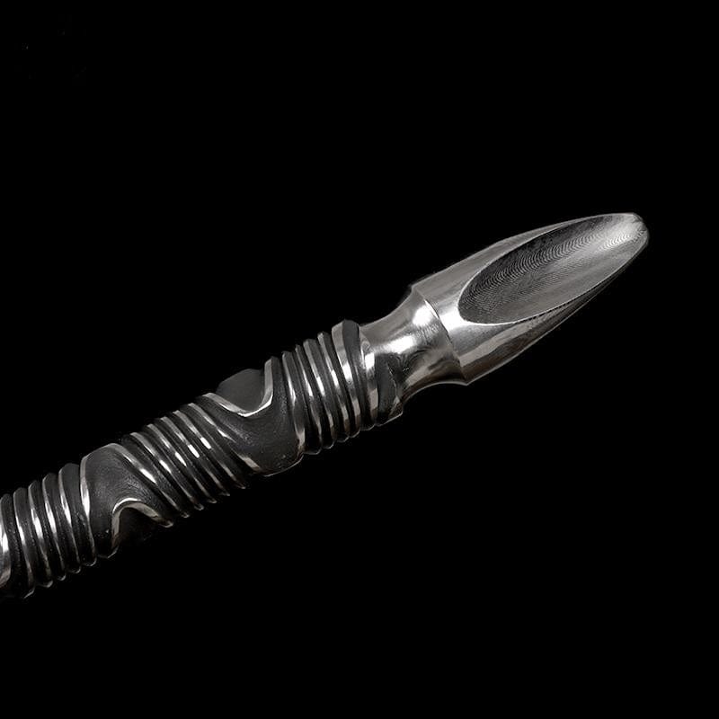 boxkatana Handmade 三棱 Pattern Steel One-piece forging
