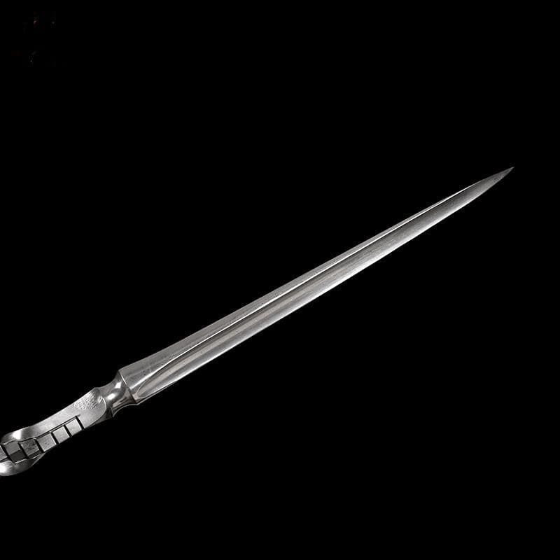 boxkatana Handmade 三棱 Pattern Steel One-piece forging