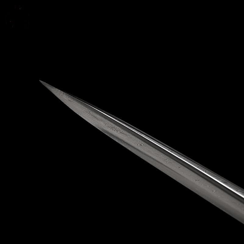boxkatana Handmade 三棱 Pattern Steel One-piece forging