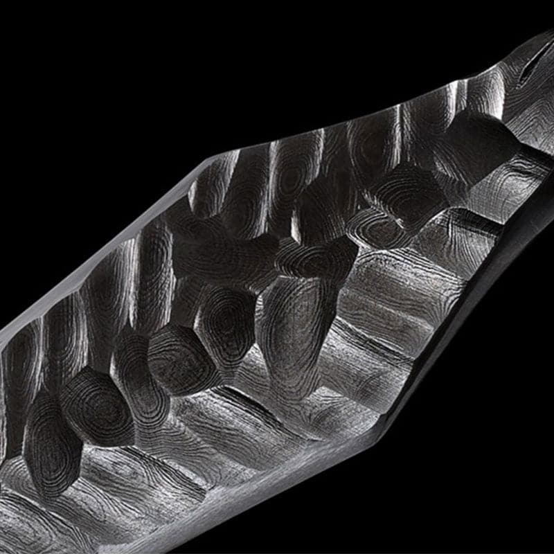 Handmade Pattern Steel One-piece forging Knockout pattern – BoxKatana
