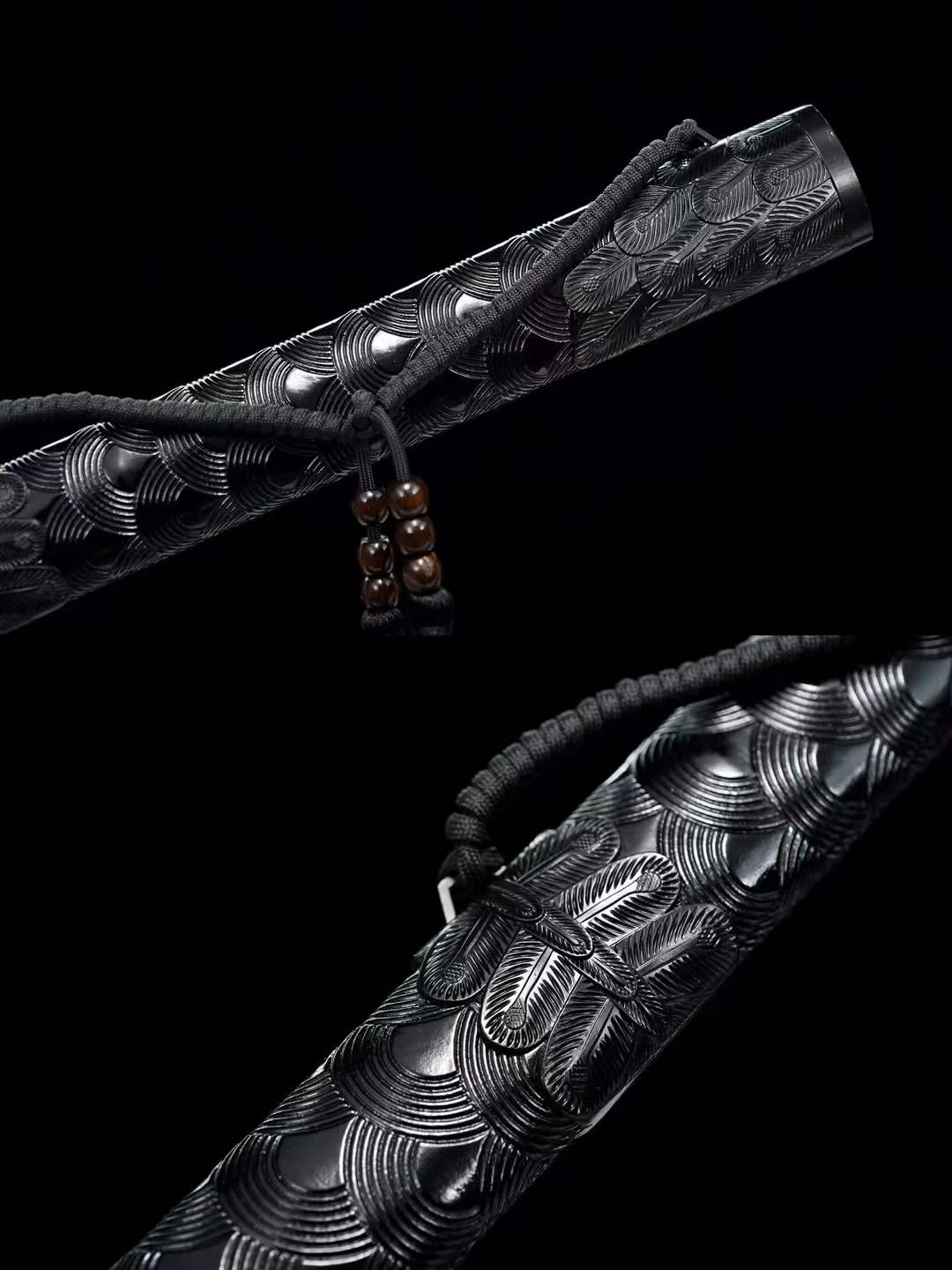 boxkatana Handmade Phoenix Feather War Sword Chinese Sword
