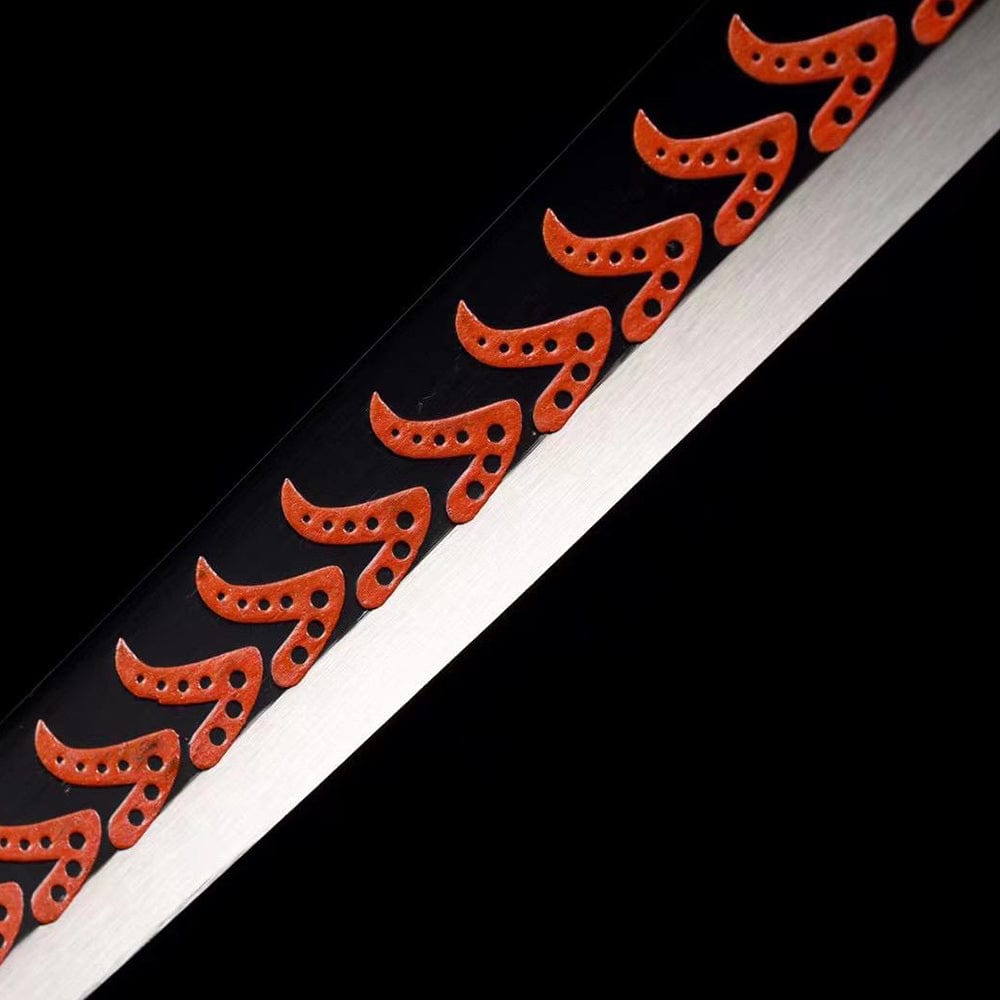 BoxKatana Handmade Red Blood Chinese Sword