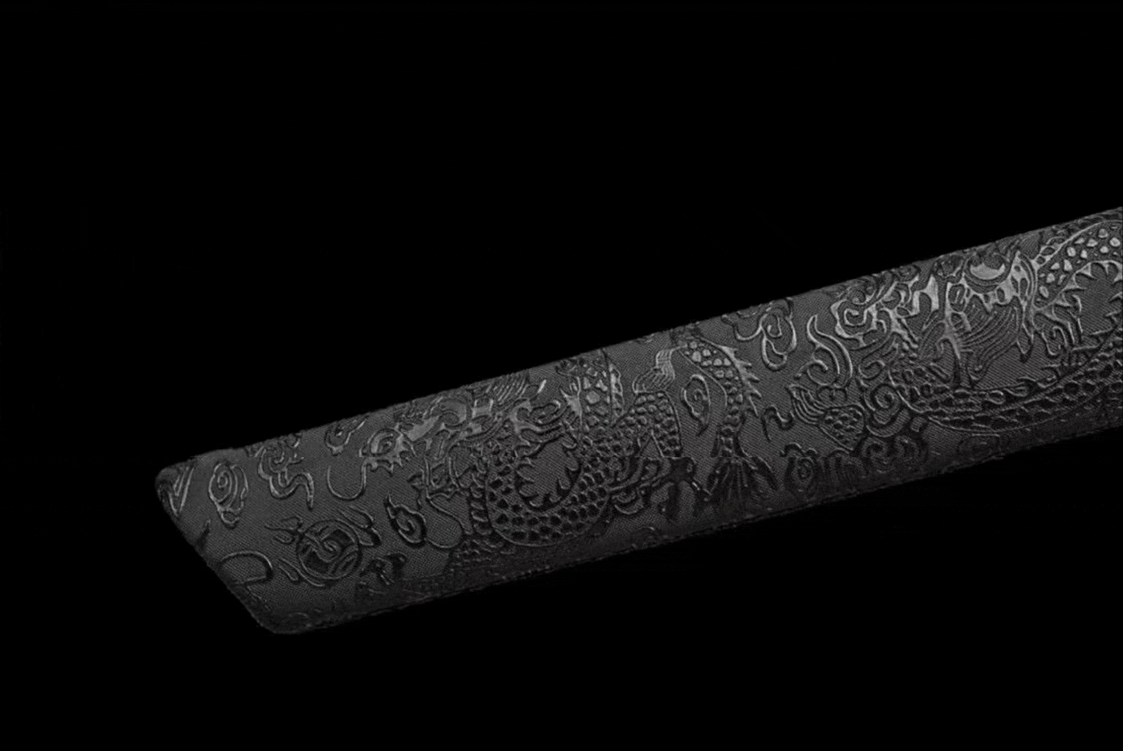 boxkatana Handmade Red Wolf Chinese Sword With Red Blade