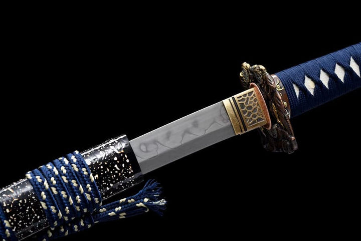 boxkatana Handmade Rurouni Kenshin T10 burn blade Grinding with Gray Blade