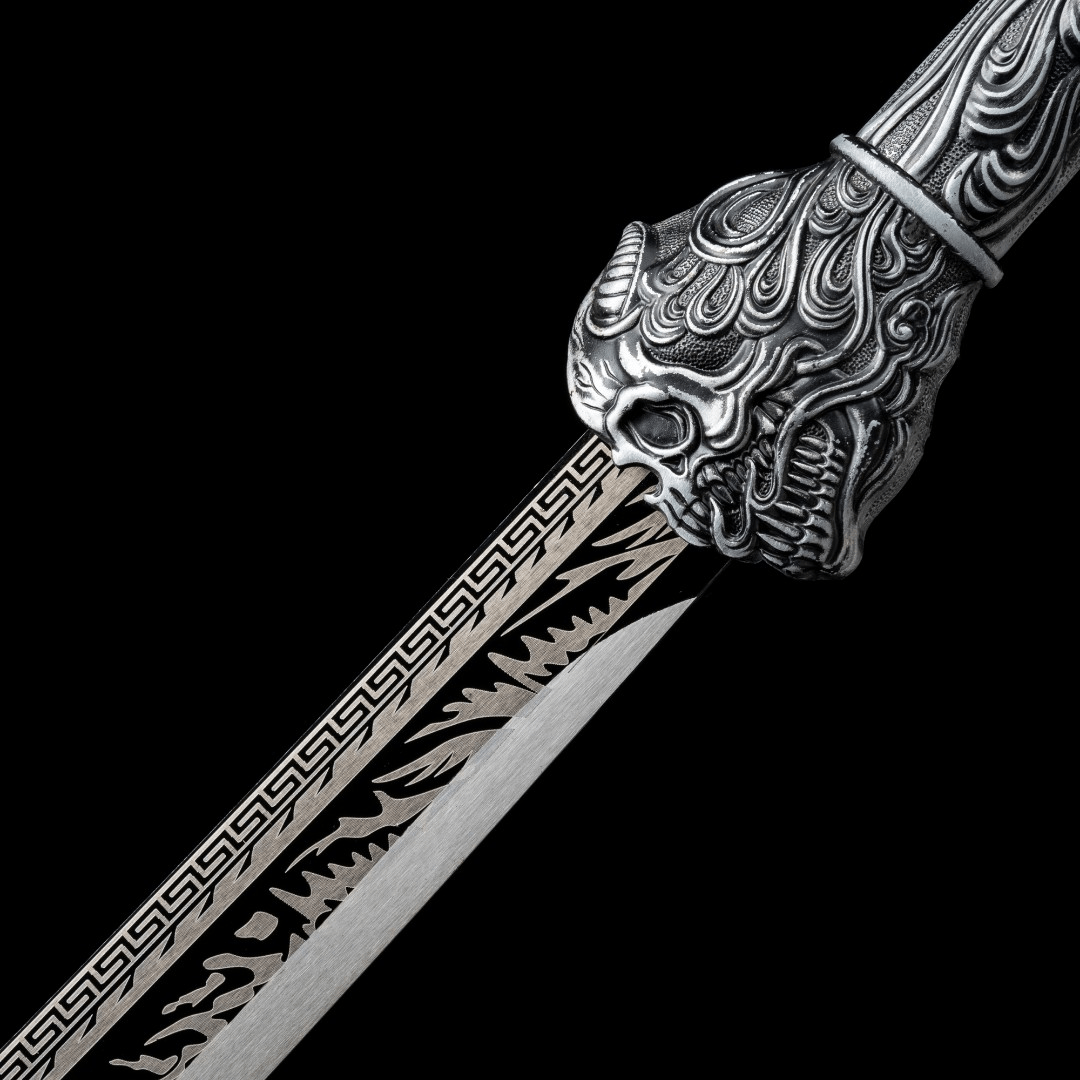 boxkatana Handmade Spectral Battle Blade Manganese Steel Chinese Sword