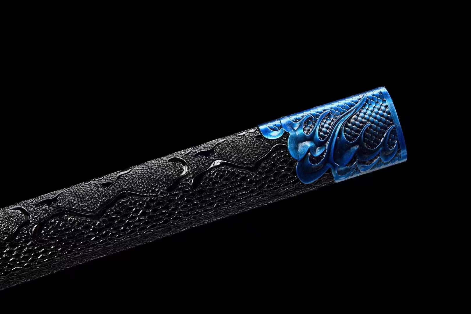 boxkatana Handmade Thousand Blade Magic Dragon With Blue Blade