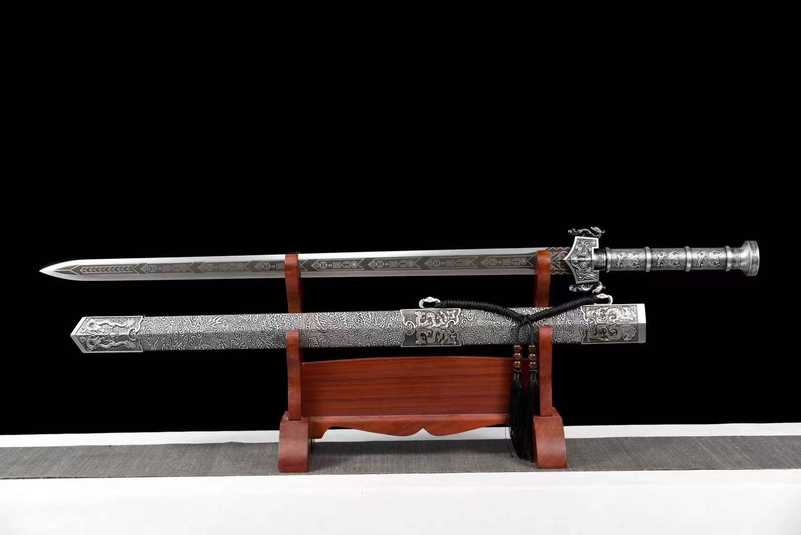 boxkatana Handmade Tianchu Han Jian With One-piece forging