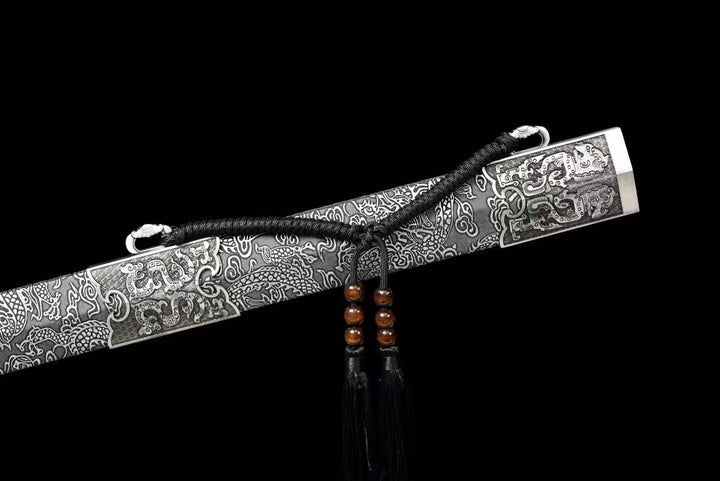 boxkatana Handmade Tianchu Han Jian With One-piece forging