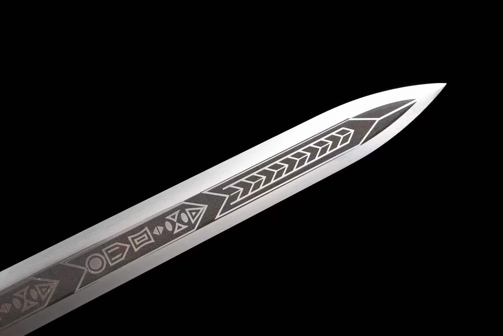 boxkatana Handmade Tianchu Han Jian With One-piece forging