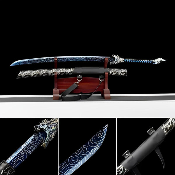 boxkatana Handmade Wolverine Chinese Sword With High Manganese Steel