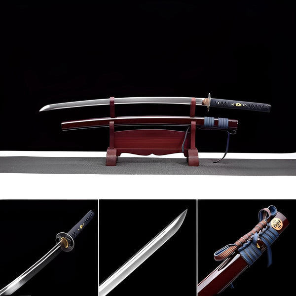 boxkatana High-performance Japanese Katana World sword 9260 Spring Steel Hand-ground in 12 stages