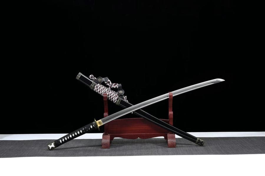 High-performance Japanese Tachi Odachi 豐臣氏 9260 Spring Steel Full Tang ...