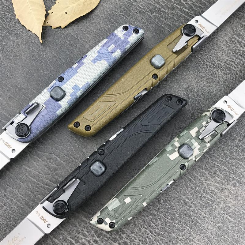 Colt II Button Folding Knife 440C Blade-BK02